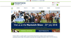 Desktop Screenshot of pickstocktelford.com