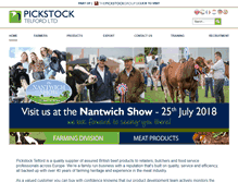 Tablet Screenshot of pickstocktelford.com